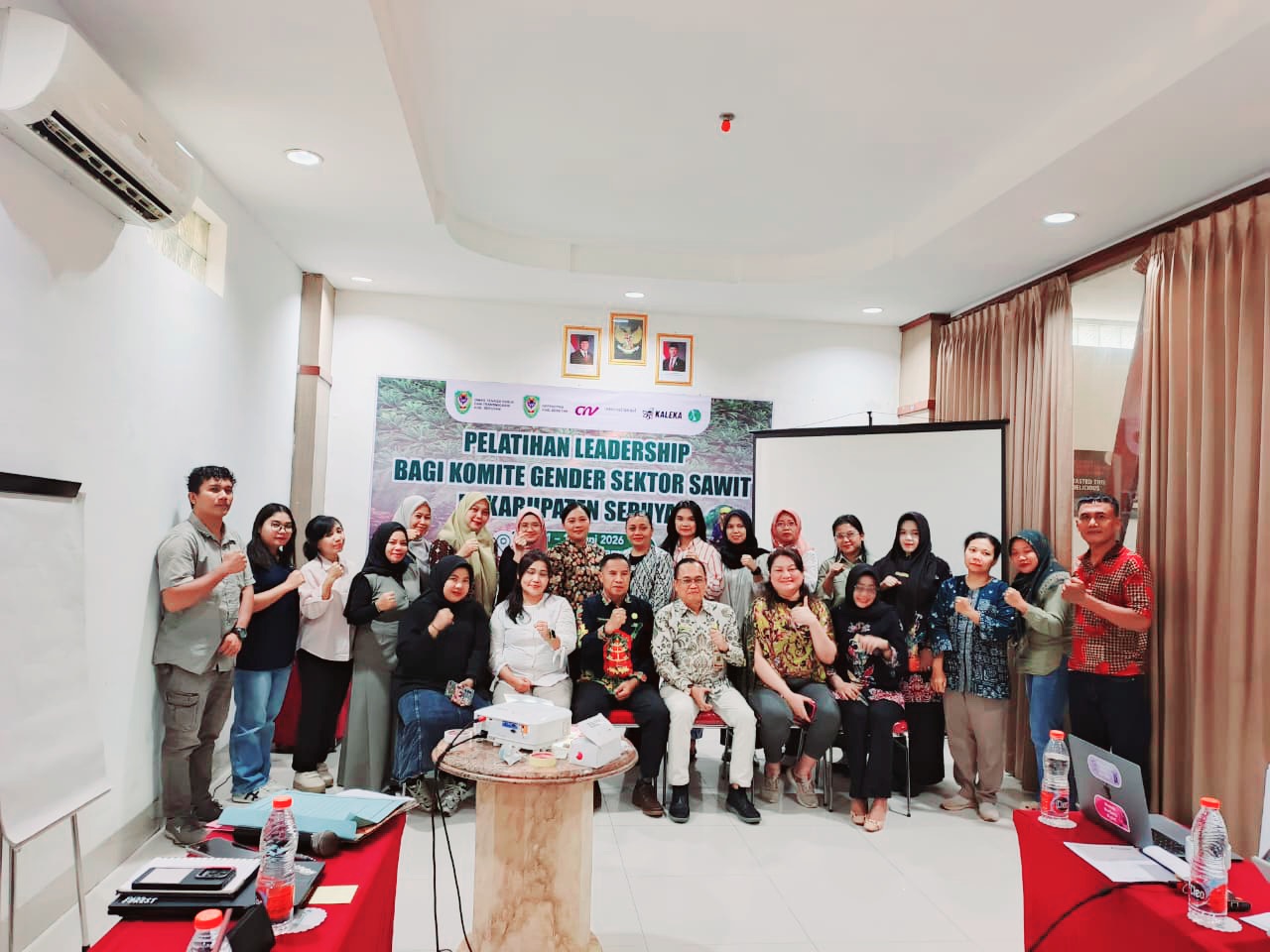 Pelatihan Leadership bagi Komite Gender Sektor Sawit Kabupaten Seruyan