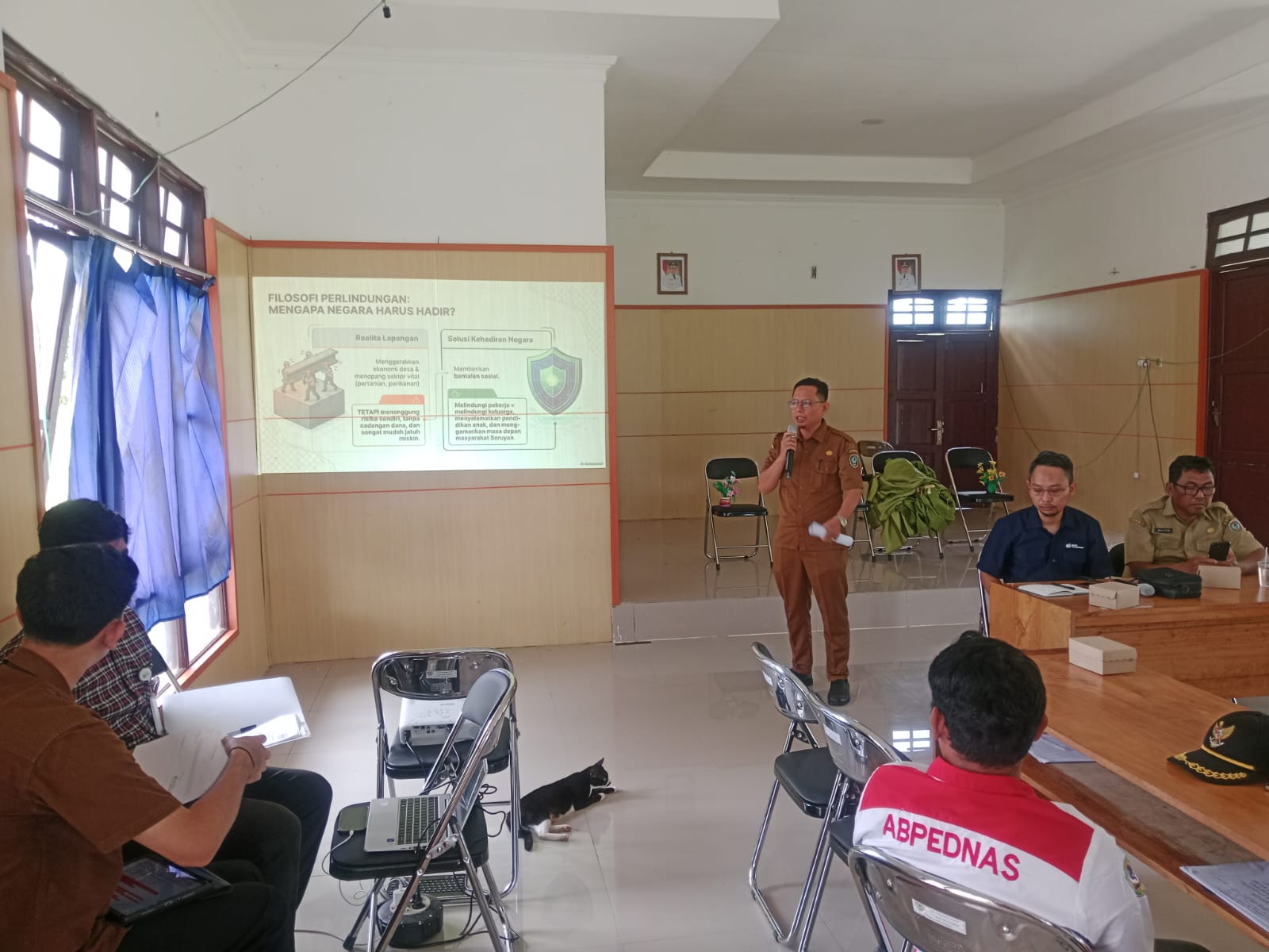 Rapat Koordinasi BPJS Ketenagakerjaan Bahas Perlindungan Pekerja Rentan di Seruyan Hilir Timur